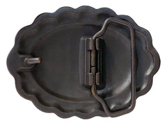 Western Antique Copper with simulated turquoise stone