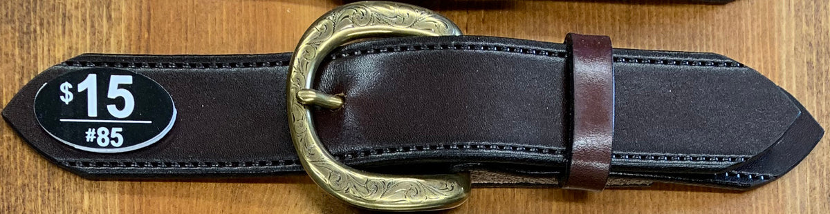 Leather Belt - Gator Embossed Custom Designed Belt Made in USA for Men and Women
