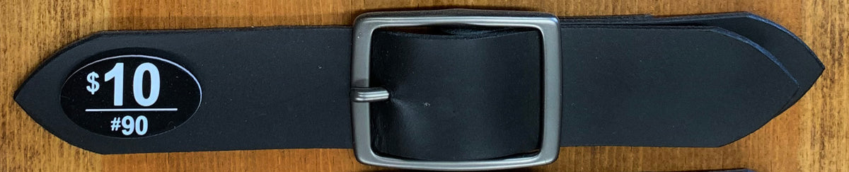 Leather Belt - American Eagle Hand Painted Brown or Gray and Black Made in USA Available for Men and Women