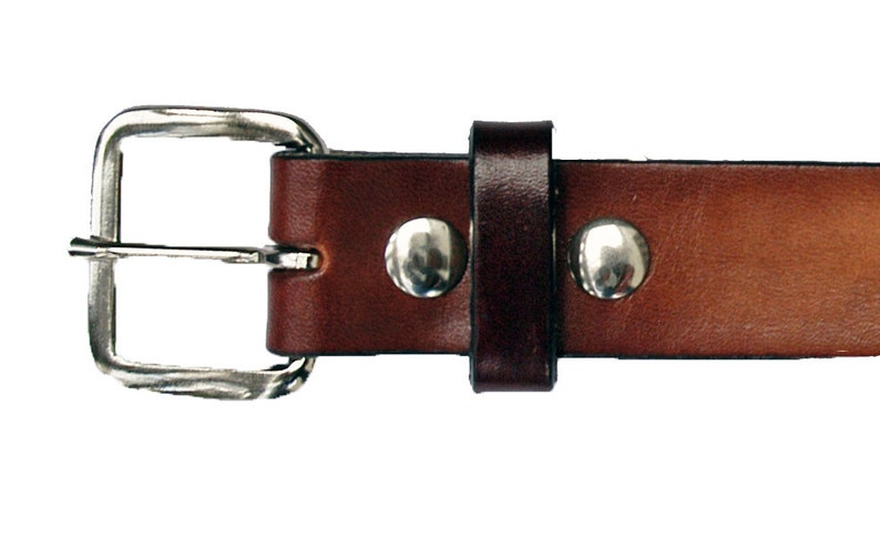 Kid Name Belt - Texas Flag Hand Painted Brown Leather Belt Custom Engraved for Boys and Girls